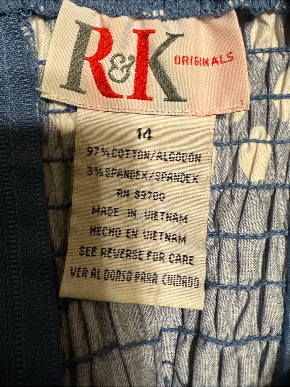 R&K Light Blue Women’s Dress